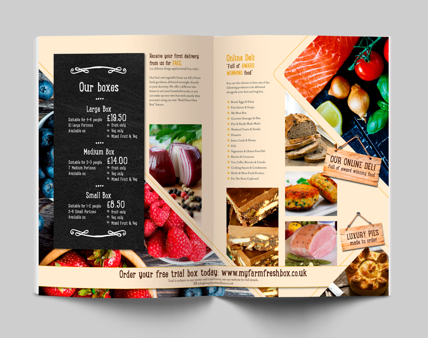 Flyer-Design von Yoyoyo für My Farm Fresh Box | Design #11428860