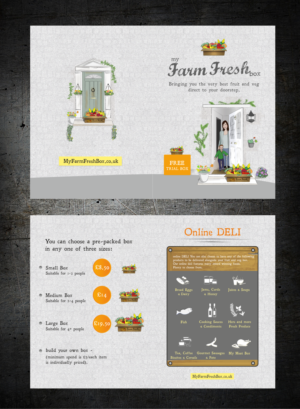Flyer Design by Pint & Promotional Projects for My Farm Fresh Box | Design: #11387083