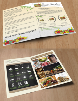 Diseño de Flyer por eddiesignph para My Farm Fresh Box | Diseño #11387927