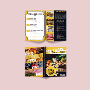 Diseño de Flyer por danielaxxi para My Farm Fresh Box | Diseño #11392335