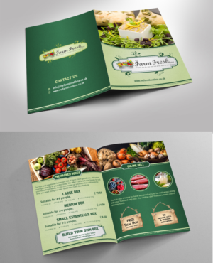 Diseño de Flyer por SD WEBCREATION para My Farm Fresh Box | Diseño #11400664