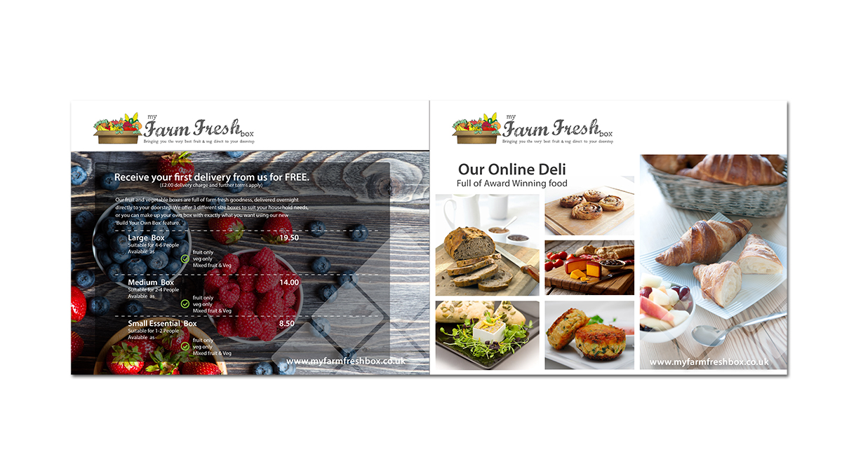 Flyer Design by nafizrahat for My Farm Fresh Box | Design #11387417