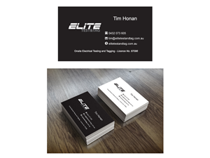 Elite Test and Tag | Business Card Design by The RANFOUR Project