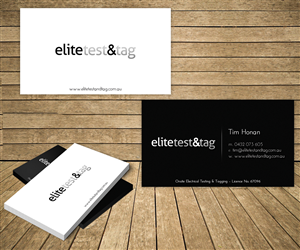 Visitenkarten-Design von FutureDesigne für Elite Test and Tag | Design: #2336600