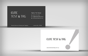 Elite Test and Tag | Business Card Design by Digital Designer Agency