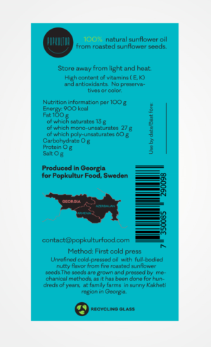 Startup in search for creative and funky  label for a food product | Diseño de Empaque por Milos Jovic