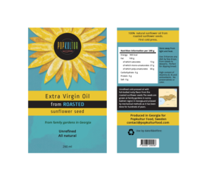 Startup in search for creative and funky  label for a food product | Diseño de Empaque por maricreatives
