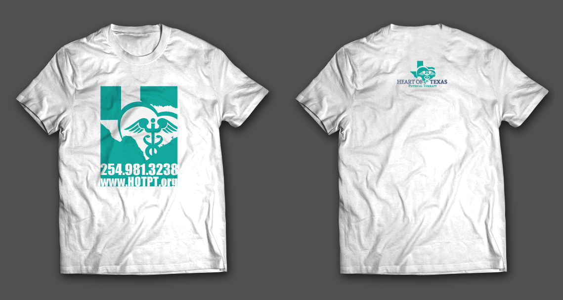 T-shirt Design by chandrayaan.creative for Heart of Texas Physical Therapy | Design #11380444