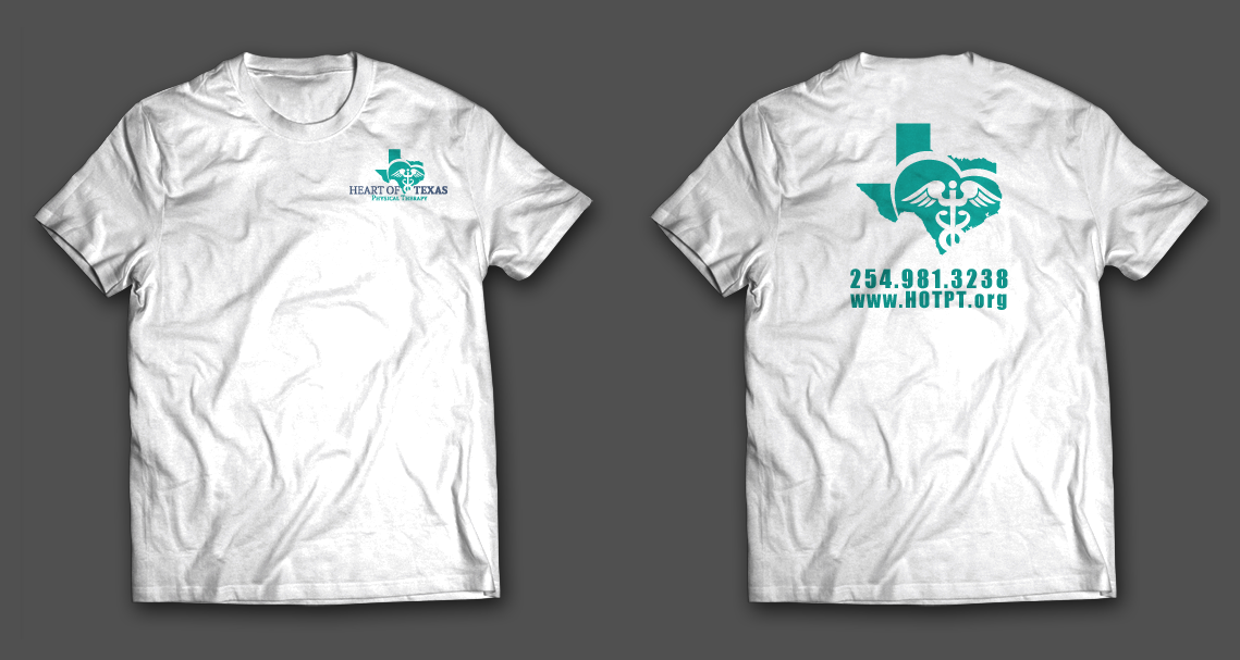 Diseño de Camiseta por chandrayaan.creative para Heart of Texas Physical Therapy | Diseño #11380445