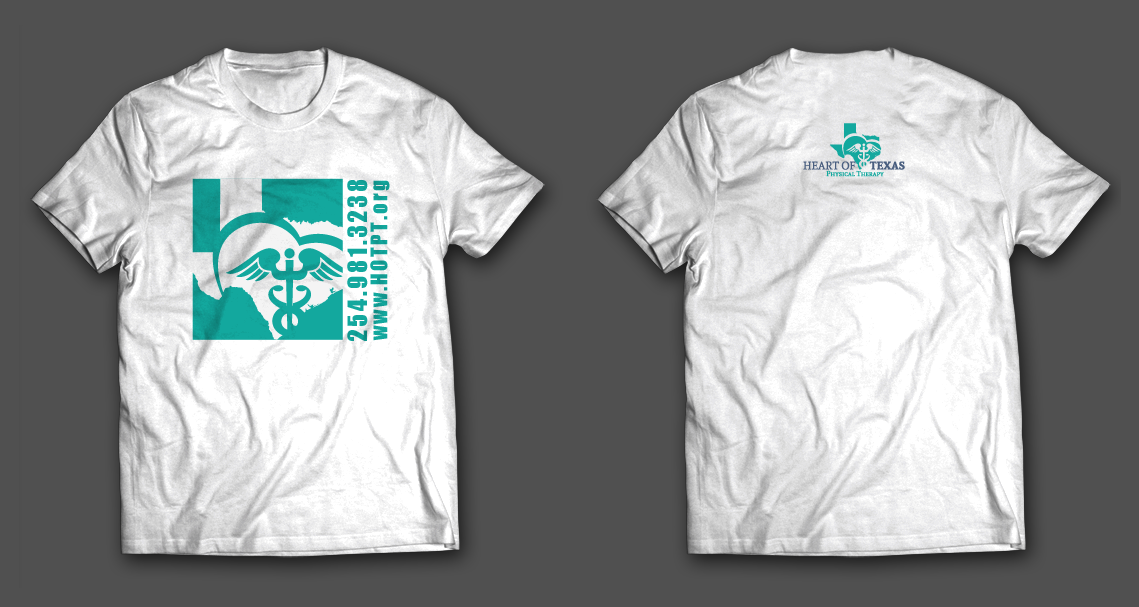Design de T-shirt par chandrayaan.creative pour Heart of Texas Physical Therapy | Design #11380447