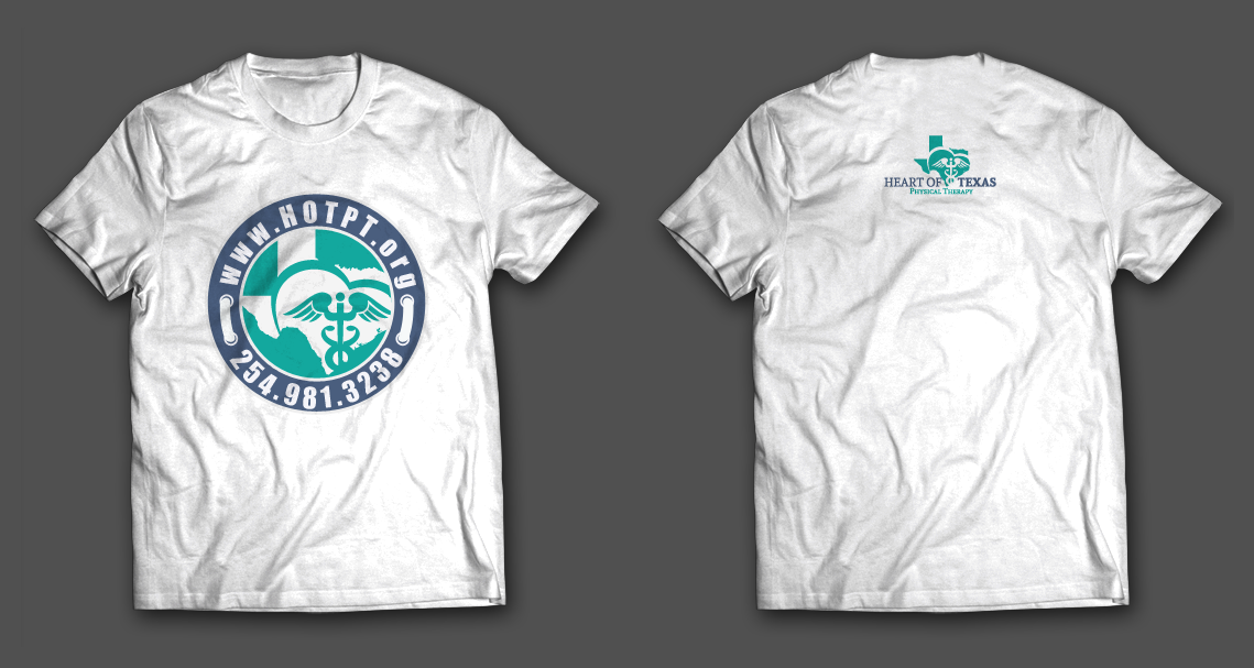 Diseño de Camiseta por chandrayaan.creative para Heart of Texas Physical Therapy | Diseño #11380450