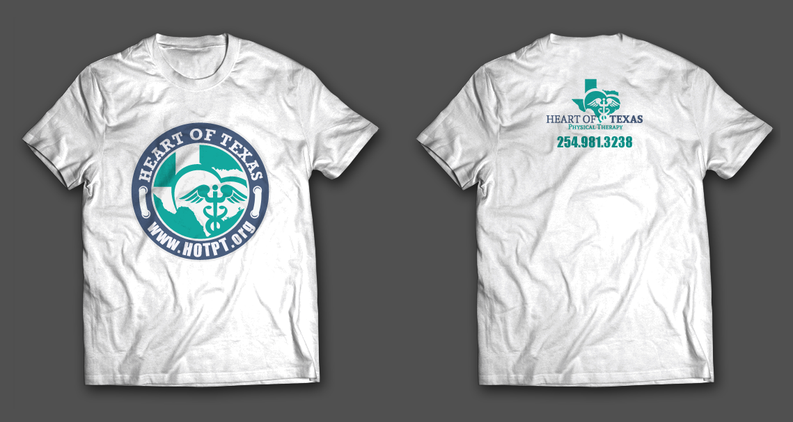 T-Shirt-Design von chandrayaan.creative für Heart of Texas Physical Therapy | Design #11380451