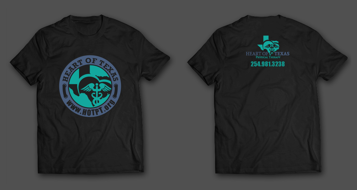 Diseño de Camiseta por chandrayaan.creative para Heart of Texas Physical Therapy | Diseño #11380453