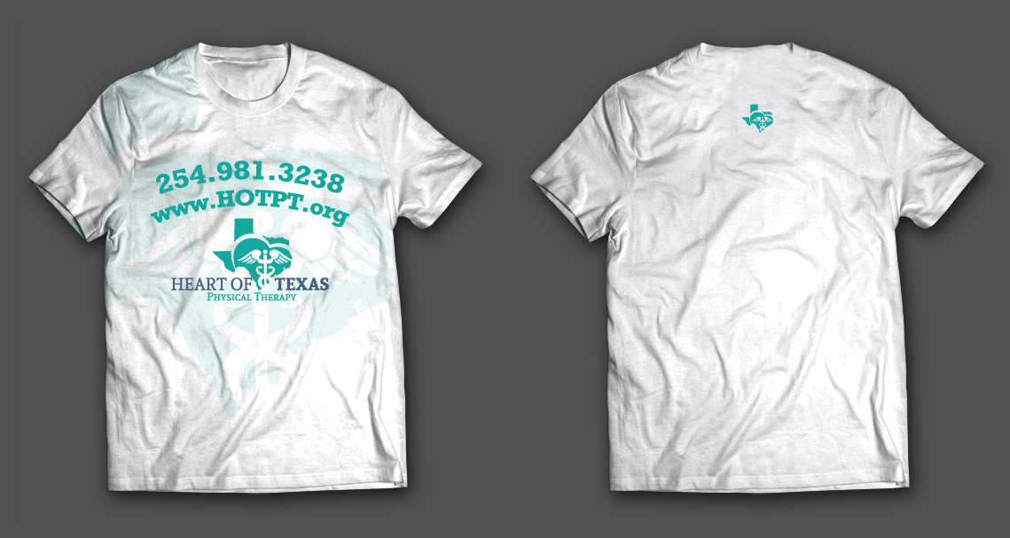 Diseño de Camiseta por chandrayaan.creative para Heart of Texas Physical Therapy | Diseño #11380454
