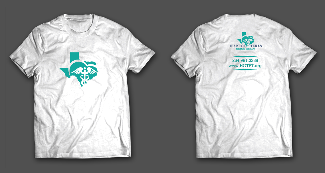 T-shirt Design by chandrayaan.creative for Heart of Texas Physical Therapy | Design #11380455