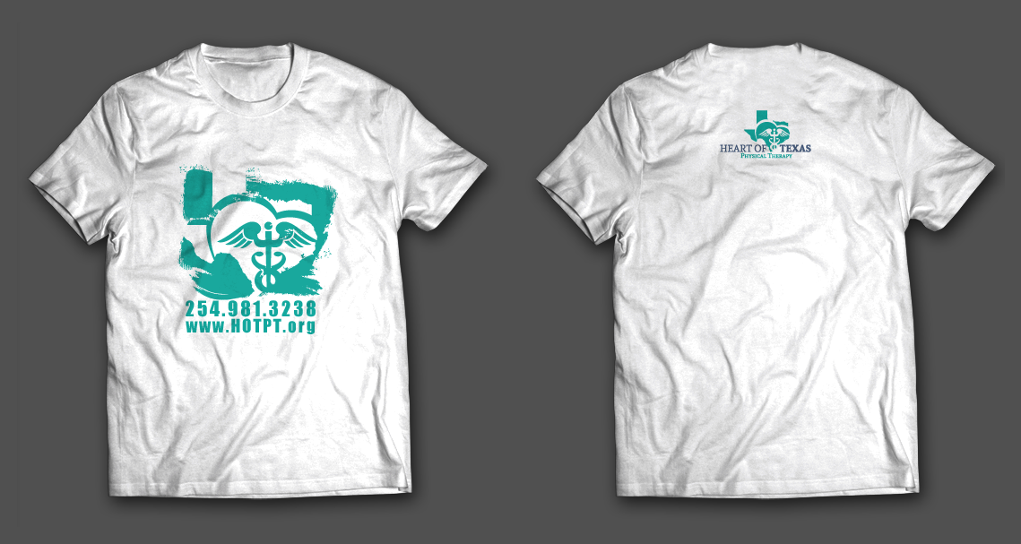 Design de T-shirt par chandrayaan.creative pour Heart of Texas Physical Therapy | Design #11380456