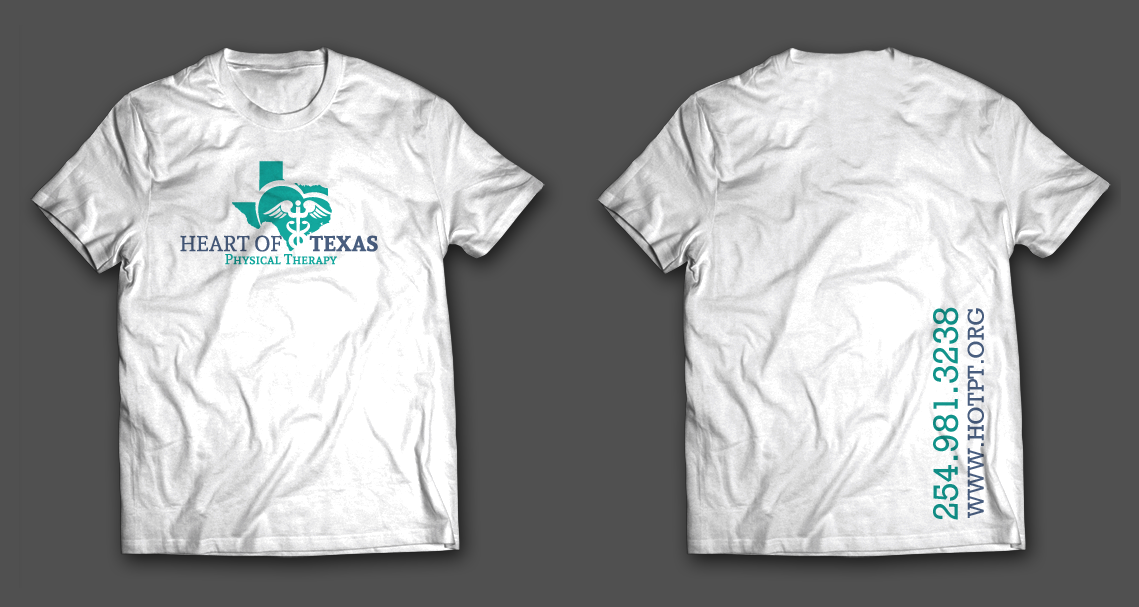 Design de T-shirt par chandrayaan.creative pour Heart of Texas Physical Therapy | Design #11380744