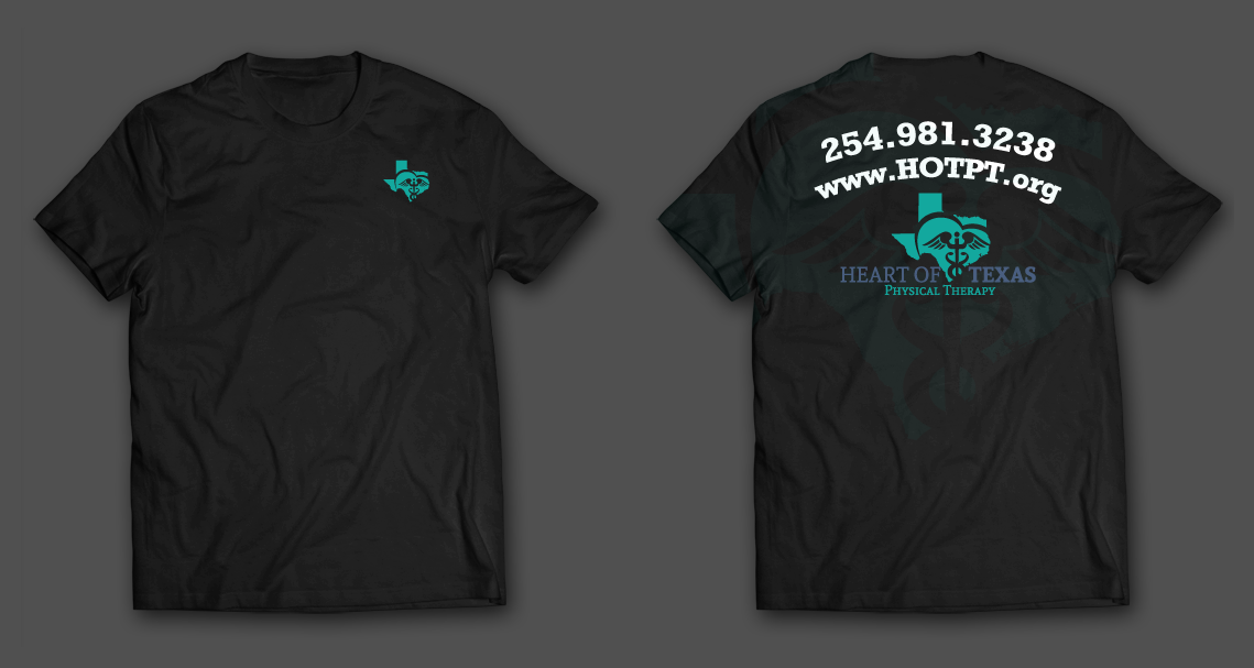 T-shirt Design by chandrayaan.creative for Heart of Texas Physical Therapy | Design #11400559