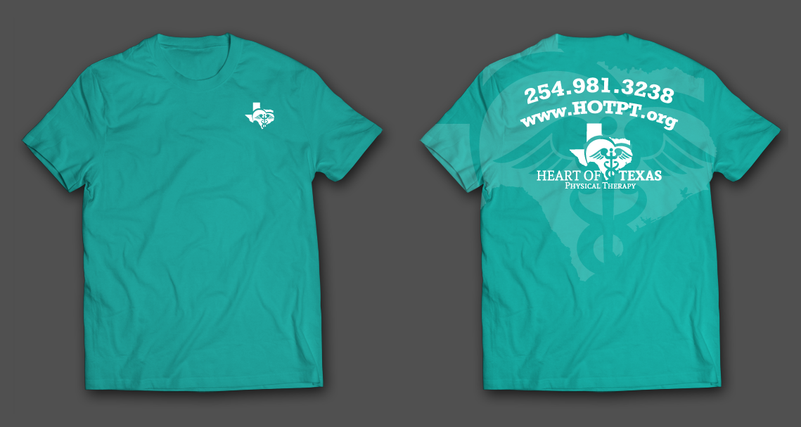 T-shirt Design by chandrayaan.creative for Heart of Texas Physical Therapy | Design #11400560