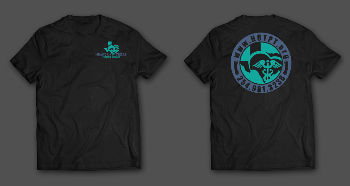 Diseño de Camiseta por chandrayaan.creative para Heart of Texas Physical Therapy | Diseño #11400562