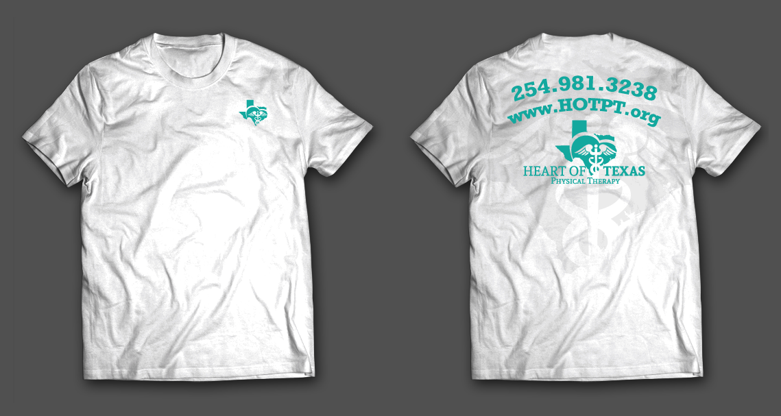 T-shirt Design by chandrayaan.creative for Heart of Texas Physical Therapy | Design #11400566