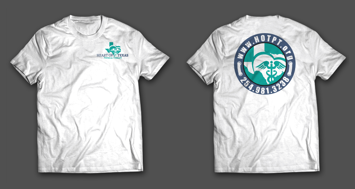 T-shirt Design by chandrayaan.creative for Heart of Texas Physical Therapy | Design #11400571