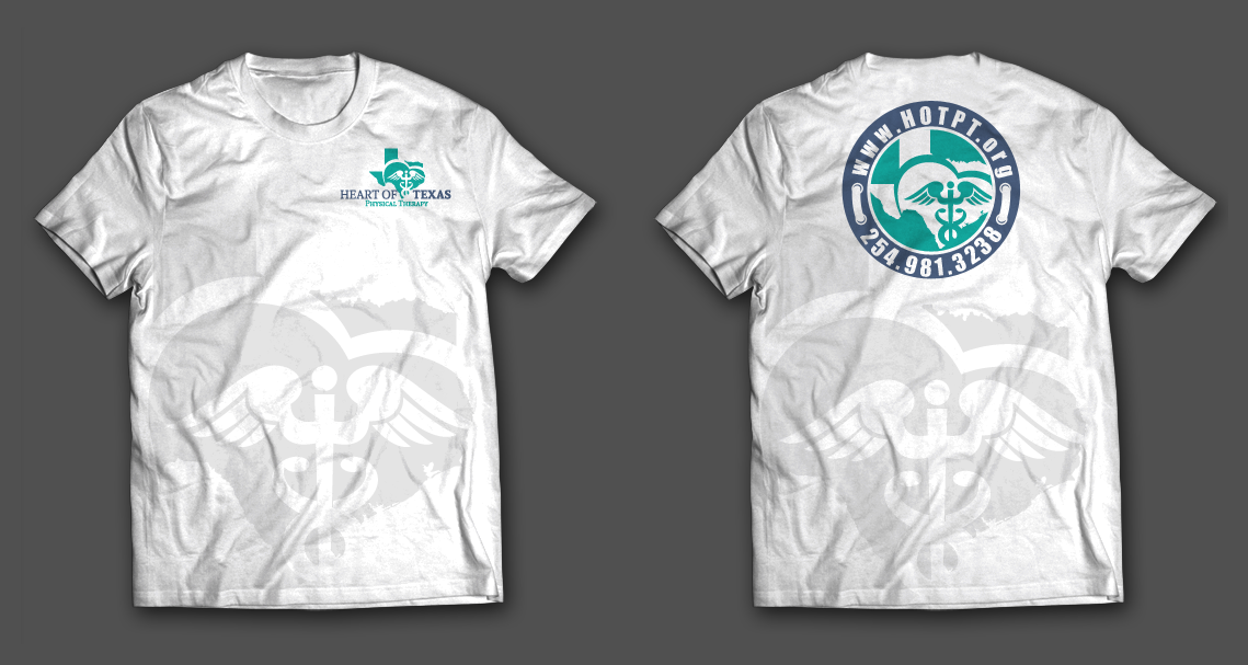 T-shirt Design by chandrayaan.creative for Heart of Texas Physical Therapy | Design #11400572