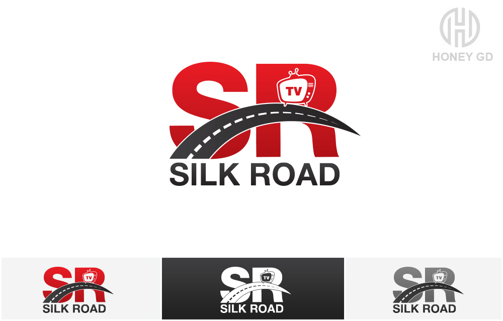 Logo Design by Honey GD for Silk Road TV | Design #11394574