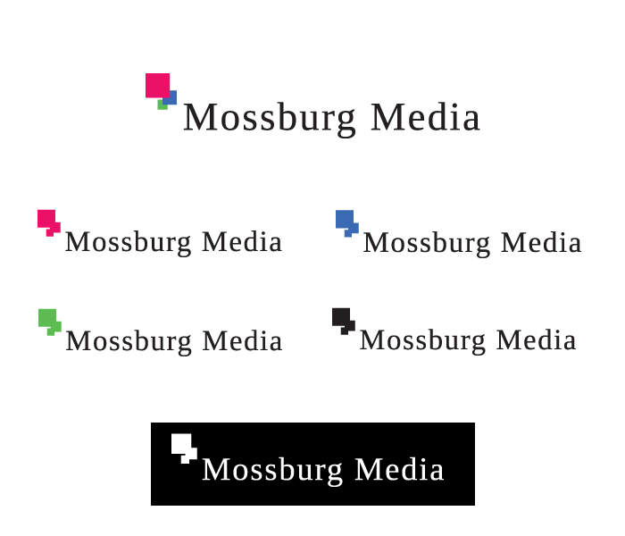Logo Design by Josh Lambert for Mossburg Media | Design #25266