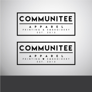 Design de Logo par Arrowhead pour COMMUNITEE Apparel | Design : #11416054