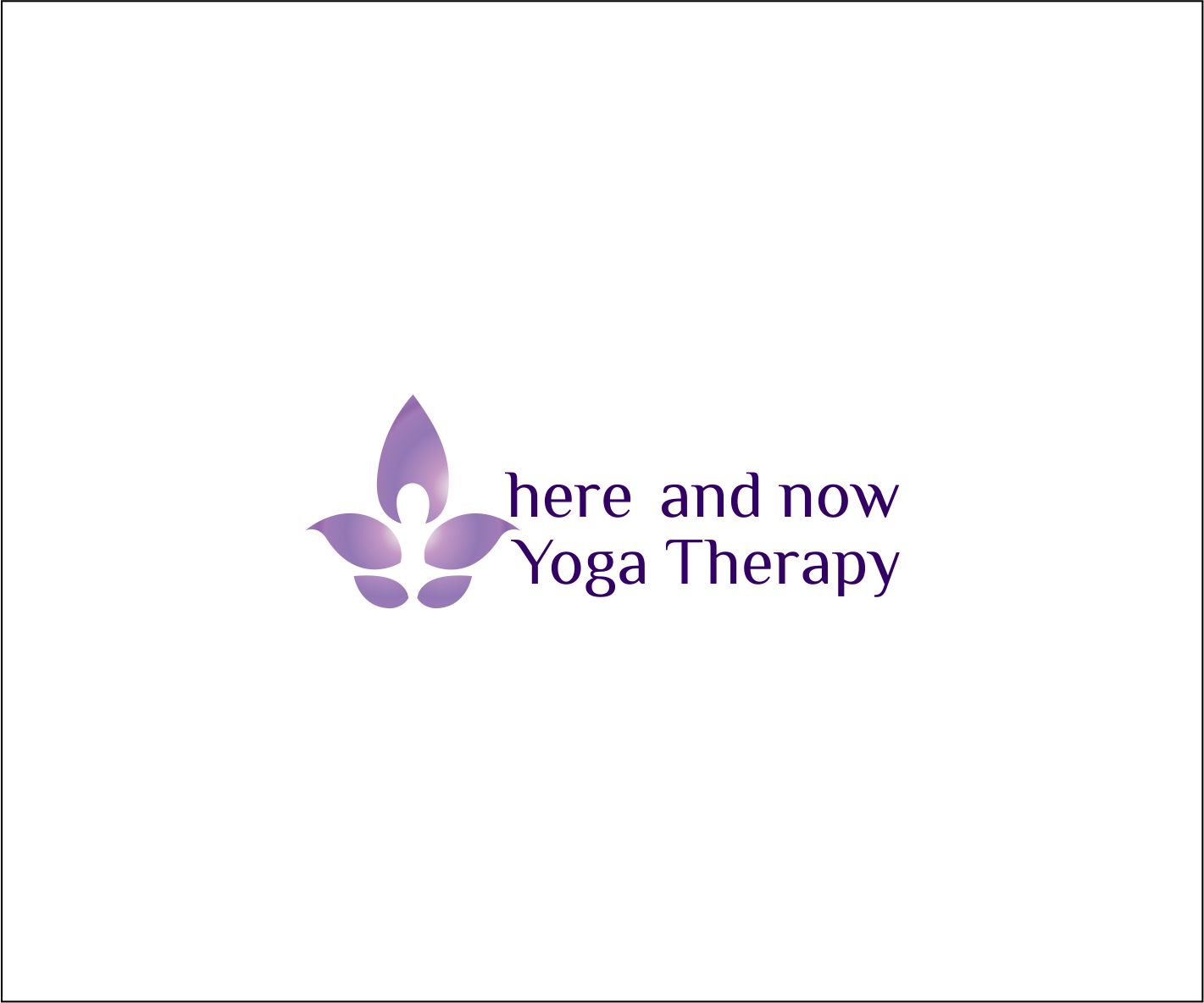 Logo Design by moniqutza for Here and Now Yoga Therapy | Design #11389731