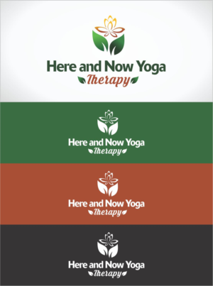 Logo Design by DG for Here and Now Yoga Therapy | Design: #11393533