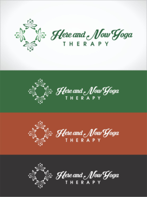 Logo Design by DG for Here and Now Yoga Therapy | Design: #11393537