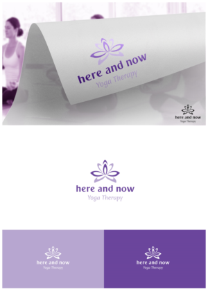 Logo Design by goranvisnjic82 for Here and Now Yoga Therapy | Design #11386023