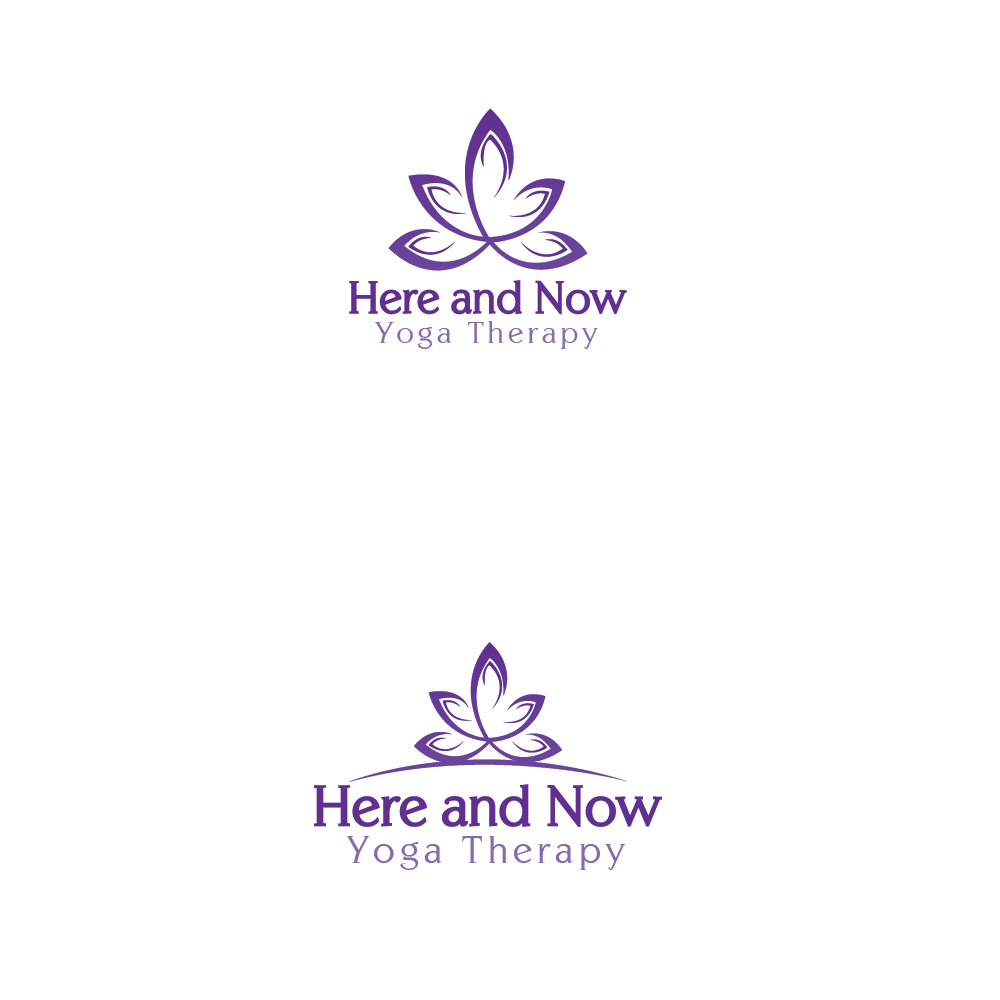 Logo Design by TB Designs for Here and Now Yoga Therapy | Design #11382444