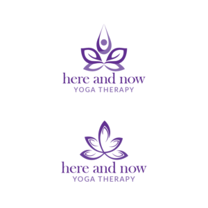 Logo Design by TB Designs for Here and Now Yoga Therapy | Design: #11387523