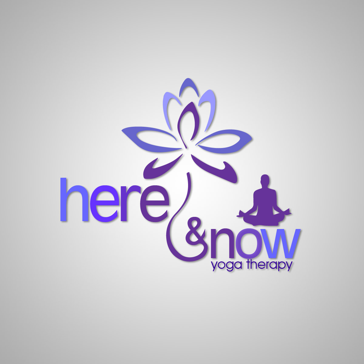 Logo Design by ravi_sagar5 for Here and Now Yoga Therapy | Design #11447083