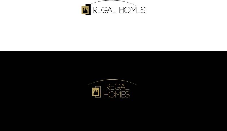 Logo Design by ioana for REGAL HOMES | Design #11427381