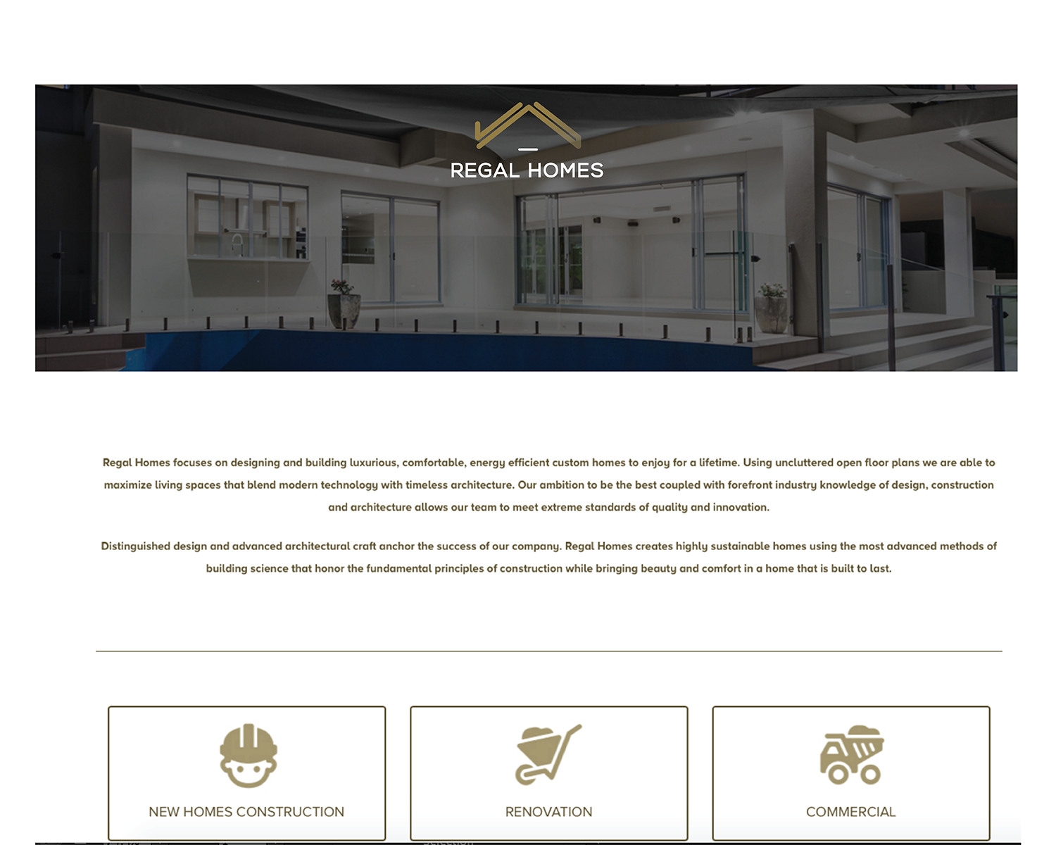 Logo Design by sonia silva for REGAL HOMES | Design #11401724