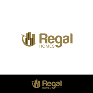 Logo-Design von volebaba für REGAL HOMES | Design: #11430362