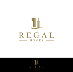 Logo-Design von volebaba für REGAL HOMES | Design: #11430365