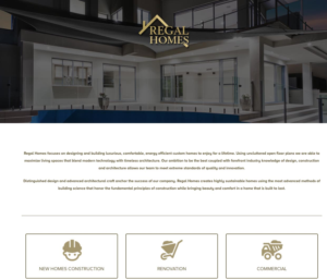 Logo-Design von K für REGAL HOMES | Design: #11382775