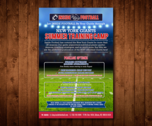 Diseño de Postal por Designers Hub para Inside Football LLC | Diseño: #11386319