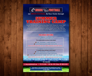 Postcard Design by Designers Hub for Inside Football LLC | Design: #11407916