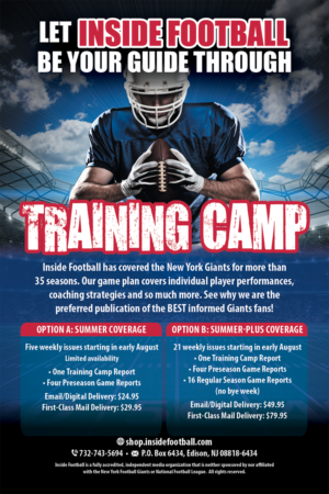 Postkarten-Design von Whalen für Inside Football LLC | Design: #11448977