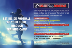 Postkarten-Design von Savitra für Inside Football LLC | Design: #11407654