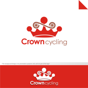 Logo-Design von R!CKY für Crown Cycling Apparel | Design: #11419439