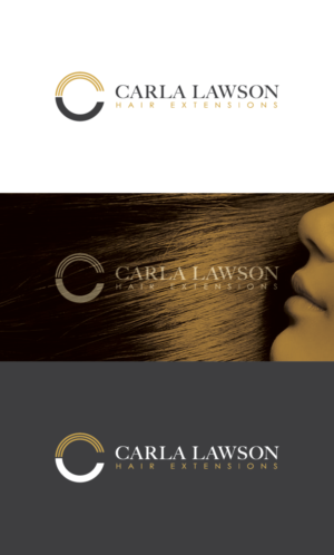 Carla Lawson Hair Extensions. www.carlalawson.com | Logo Design by ds | designstructure