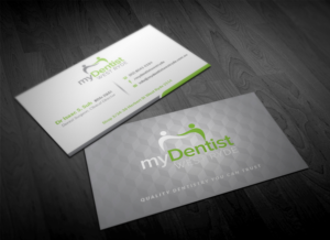 Visitenkarten-Design von Pointless Pixels India für myDentist West Ryde | Design: #11477083