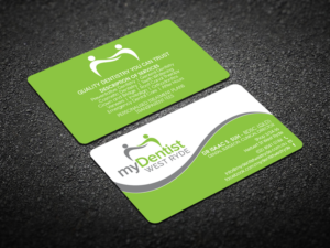 Business Card Design by Verified artistry (Design garden) for myDentist West Ryde | Design: #11394665